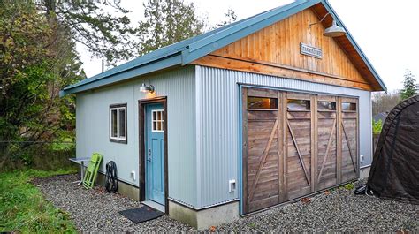 how to turn a metal garage into a house|metal garages for homes.